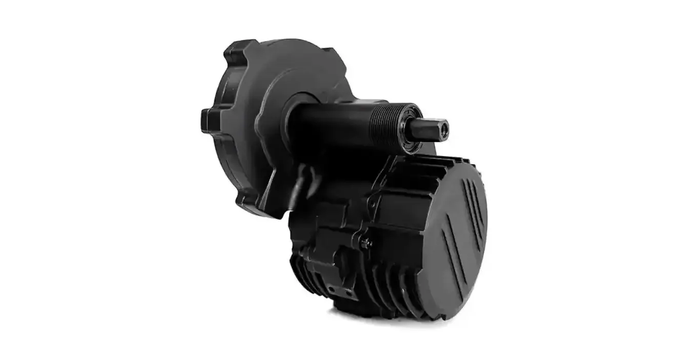 side view of tongsheng tsdz16 mid drive motor